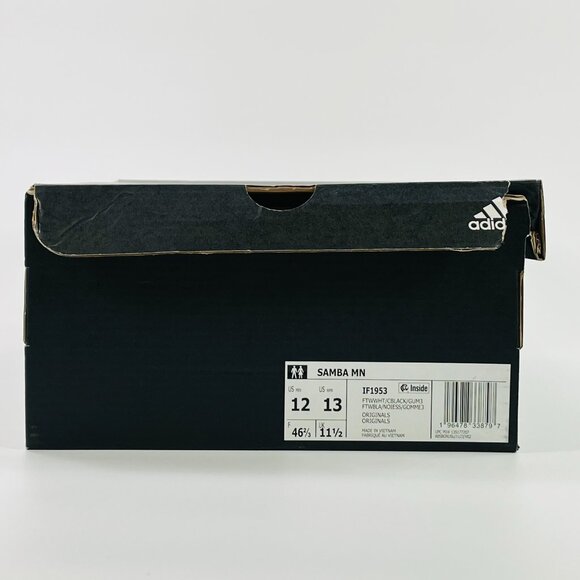 Adidas Samba Millennium 'White Black Gum' IF1953 Multi Size - Picture 12 of 16